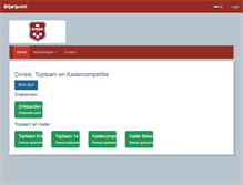 Tablet Screenshot of knbb.biljartpoint.nl
